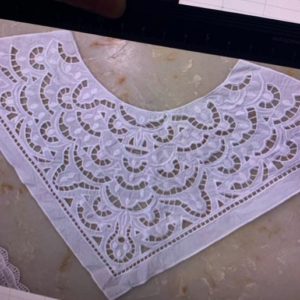 Neck Pcs Fabric Option Lace