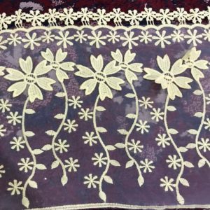 Mesh CM Wise Scalloping Lace