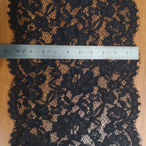 Nylon Spentex Cm wise scolloping lace