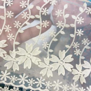 Mesh CM Wise Scalloping Lace