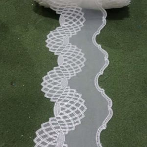 Mesh CM Wise Scalloping Lace