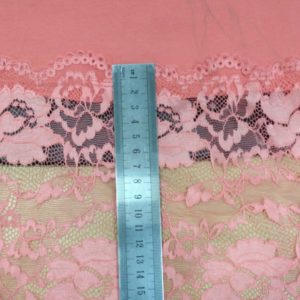 Nylon Spentex Cm wise scolloping lace
