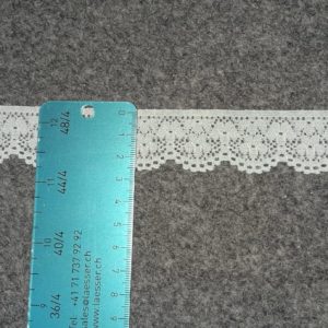 Nylon Spentex Cm wise scolloping lace